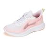 Li Ning Kids Comfortable Versatile Shock Absorbing Durable Low Top Casual Shoes Kids Casual Shoes Pink White YKCU056-8
