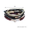Bohemian Multilayer Beaded Bracelet Rhinestone Wrap Charm Bracelets Fashion Jewelry
