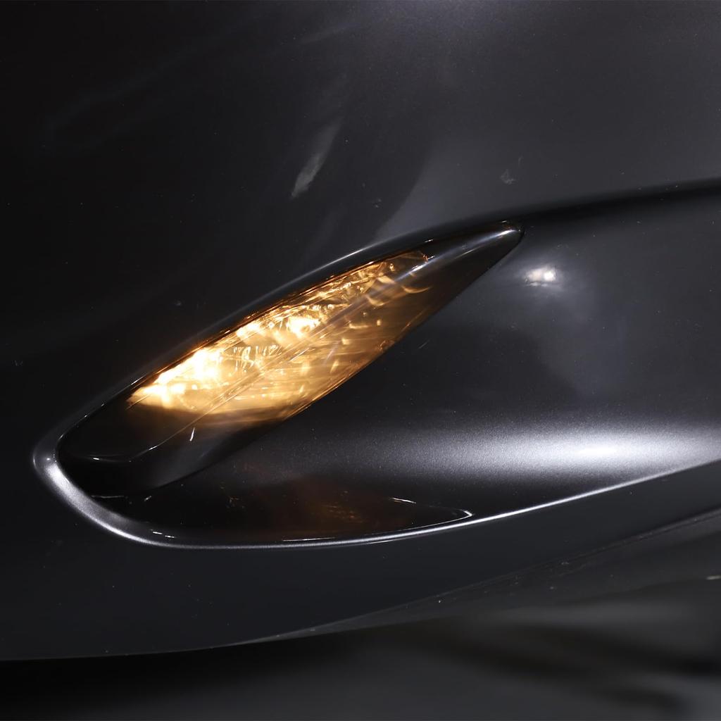 Hcilloend Nowa seria Mazda Roadster RF ND odpowiednia do osłony świateł przeciwmgielnych Osłona tylnych świateł przeciwmgielnych Kolor dymu Wykonana z ABS Łatwa w montażu Typ pasty