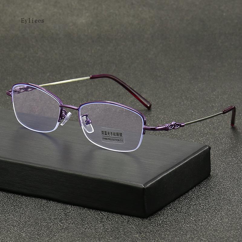 Unisex Titanium Alloy Rimless Reading glasses , Women High Definition Anti Fatigue Ultralight Frameless Presbyopia Eyewear