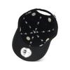 New Era Casual Classic Cap Black Flower Embroidery ONSPOTZ Exclusive Free Size Adjustable Streetwear Baseball Hat 14699718