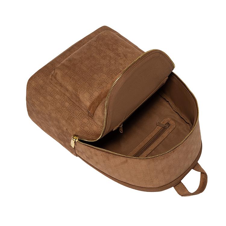 New Jordan Faux Suede Backpack Tubas Unisex Light Brown JD2533180AD-002