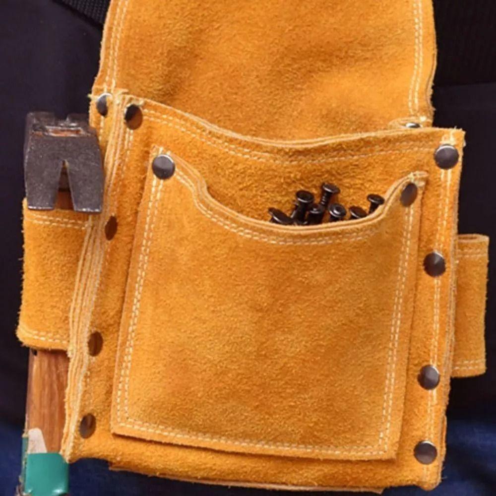 Multifunctional Carpenter Nail Pocket Waterproof Tool Holster New Waist Pack