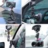 Ulanzi SC-02 Suction Cup Car Mount for Cameras - 360° Rotation, Aluminum Alloy, for GoPro, Insta360, DJI Cameras. Easy Installation, Attaches to Front