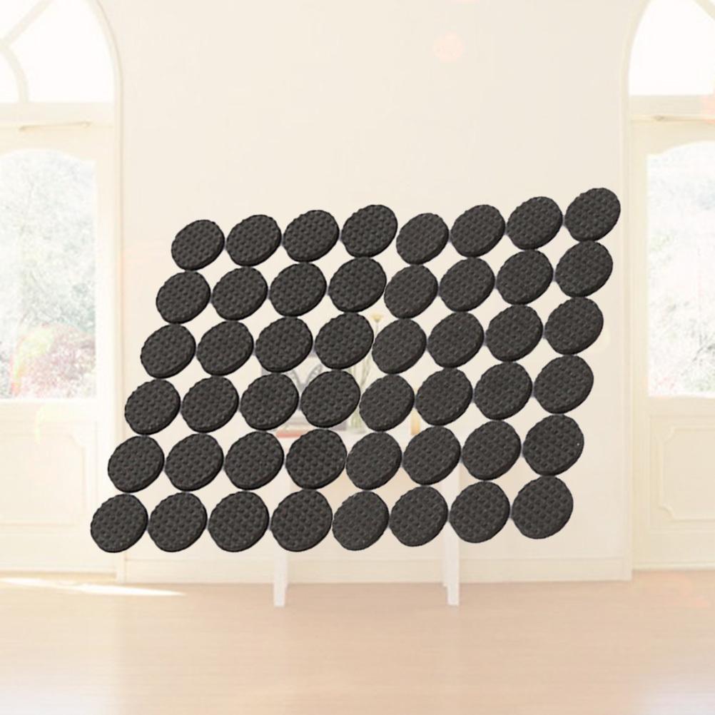48Pcs Eva Non-Slip Floor Protector Pads Self-Adhesive Thick Furniture Feet Cover Chair Table Mat Floor Noise Protection