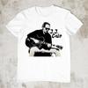 Ny Sjelden JJ Cale Spill Gitar Bomull Hvit Alle Størrelser Unisex Klassisk Skjorte AG192 Unisex T-skjorte