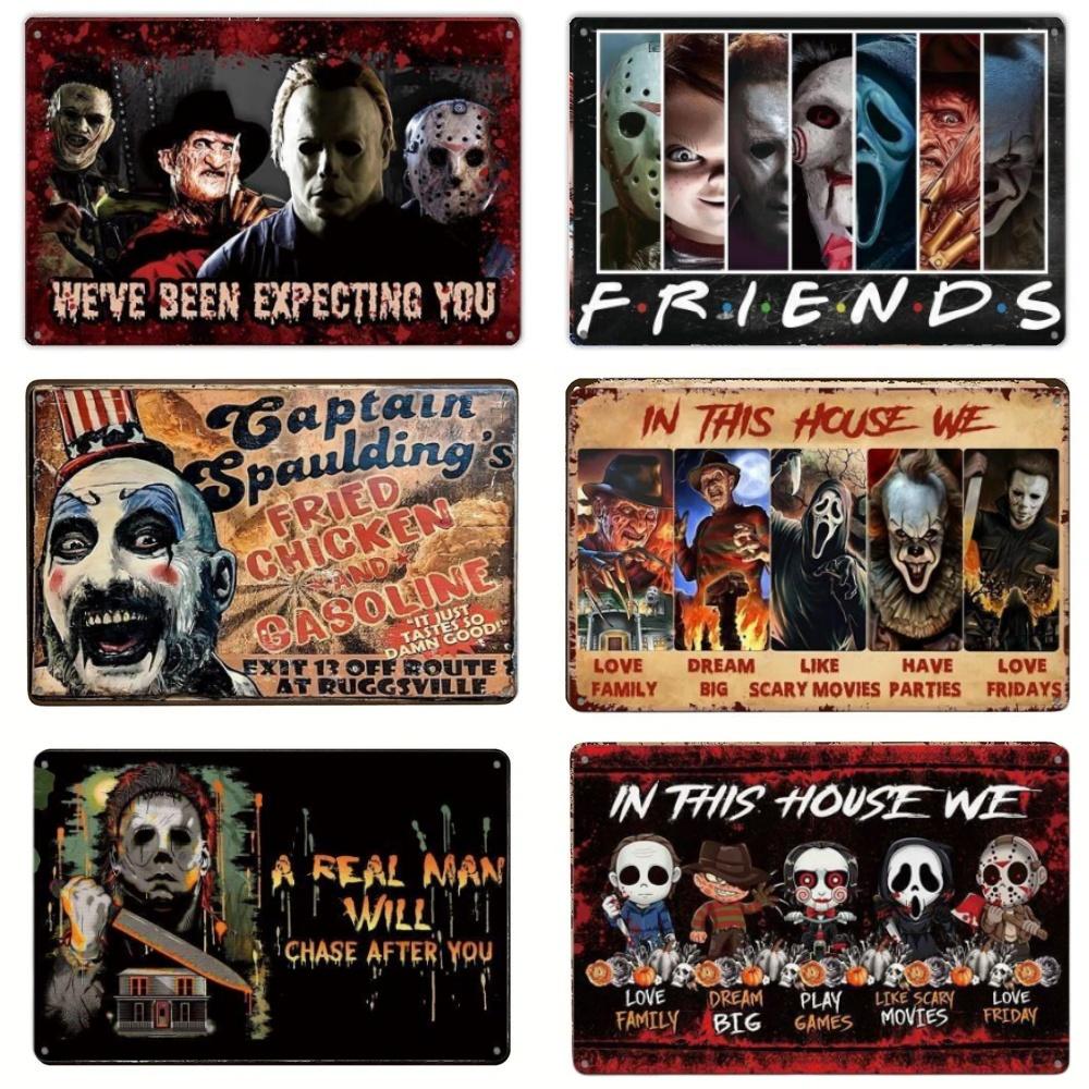 

Винтажный металлический постер фильма ужасов «Ведьмин отвар», настенное украшение, жуткий страшный декор на Хэллоуин для дома, комнаты, ресторана, бара, кафе 20x30cm（7.8x11.8inch）