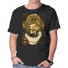 Unisex Crew Neck T-Shirt Anime Golden Ball Graphic Short Sleeve Casual Tee