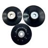 457inch Sanding Disc Backing Pad for Angle Grinders with Secure Attachment and Air Holes to Prevent Overheating During Use