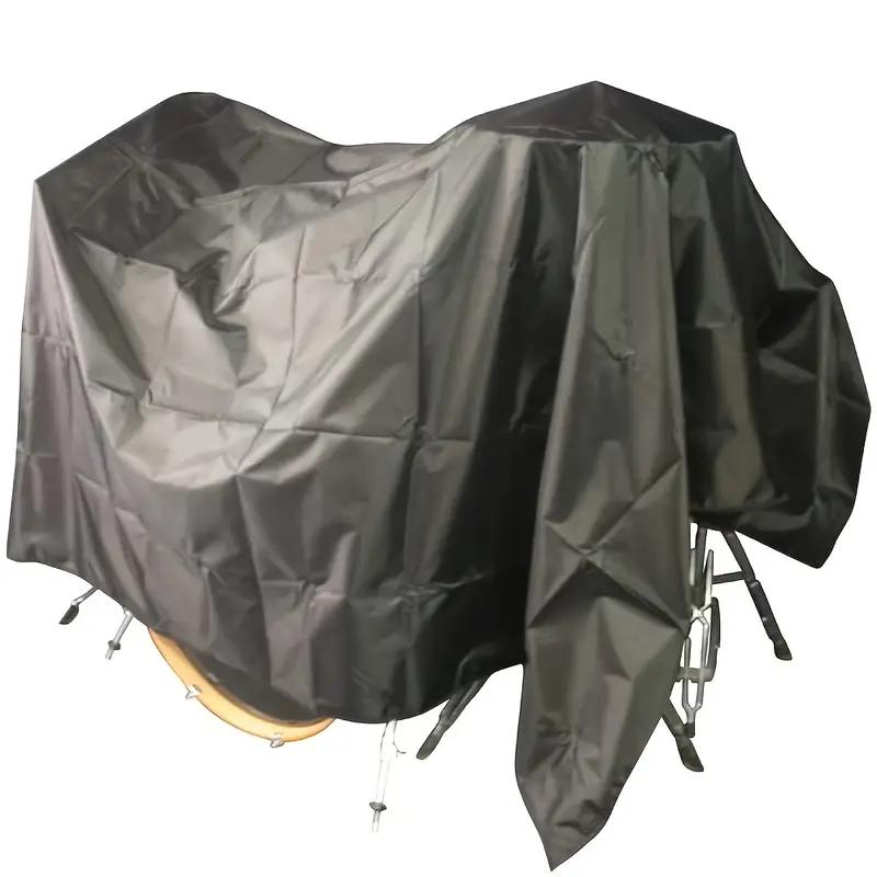 

Пылезащитный чехол для барабана - Серебристая ткань Оксфорд, Пылезащитный, Высокоэффективный чехол для инструмента, Подходящий для чехлов для барабанов GJ275x200cm чёрный