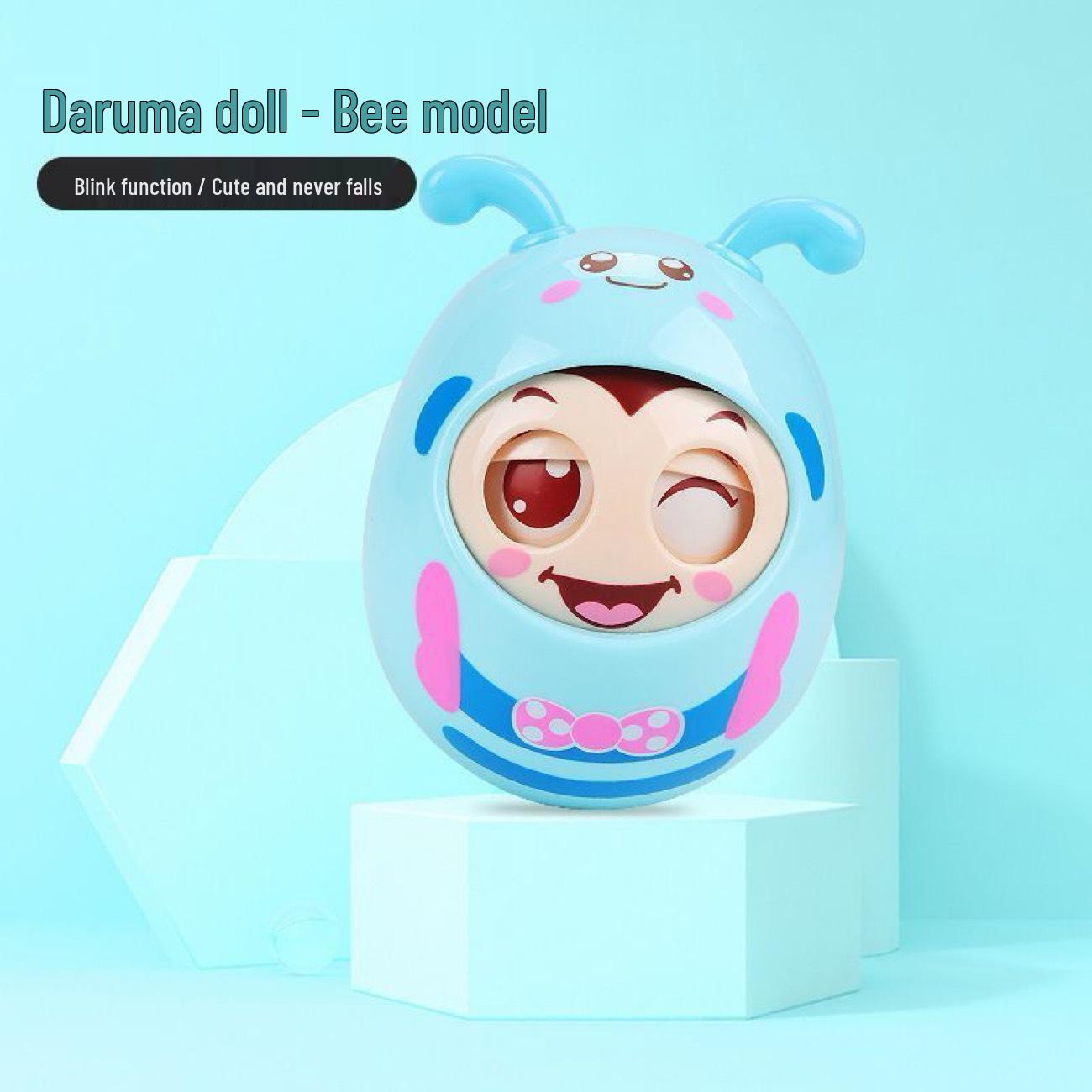 Пчела-погремушка с мигающими глазами: Образовательное обучение для младенцев 3-12 месяцев