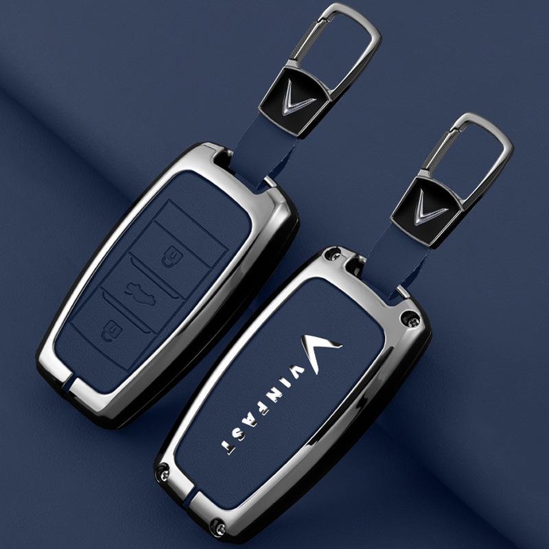 VinFast Key Cover & Metal Key Holder for VF5, VF8, and VF3 (Vietnam Edition)
