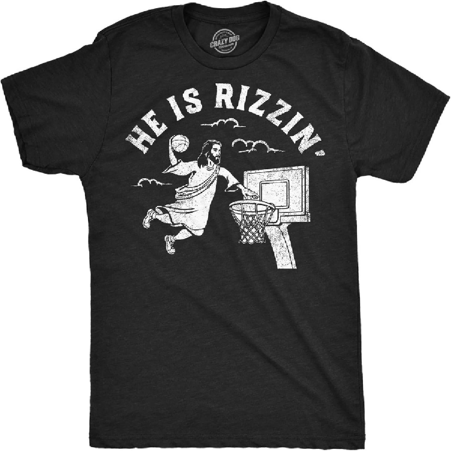 

Mens Funny Jesus T Shirts Religious Tees with Funny Sayings Easter Tees for Guys XXXXXL різнокольоровий