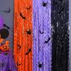 1 Pcs Halloween Color Block 1*2m Party Layout Rain Curtain for Halloween Horror Party Outdoor Bar Ktv Family Decoration Supplies