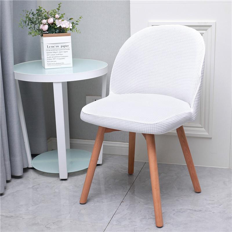 Curved Low Back Chair Cover Special European Elastic Hotel Restaurant Restaurant Home Chair Cover Banquet