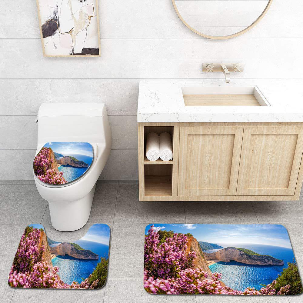 Navagio Beach Shipwreck On Zakynthos Island In Greece 3 Piece