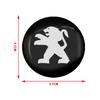 2026 Heißer Autoaufkleber 4 Stück 56 mm Auto Radnabenkappe Abzeichen Logo Emblem Aufkleber Radaufkleber Für Peugeot 108 406 407 408 206 20