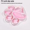 Cat's Paw Shaped Keyboard Holder Transparent Typing Support Pad Keyboard Wrist Rest  Office