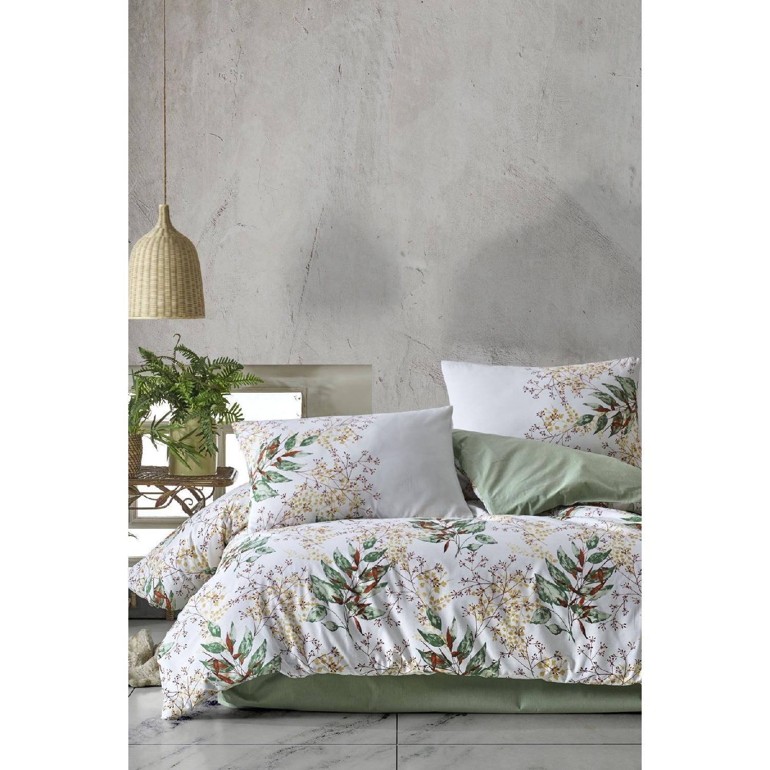 

Комплект пододеяльников Fern, одинарный, 100% натуральный хлопок, ранфорс, 3 предмета, зеленый зелёный