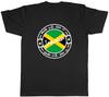 Made With Love In Jamaica Country Mens Unisex TShirt Tee Gift