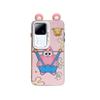 KEYSION Cute Ear Cartoon Case for VIVO V30 Pro 5G V30 with Lanyard Soft Silicone+PC Shockproof Phone Back Cover for VIVO V30 Pro