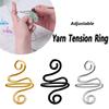 Verstellbarer Häkelspannungsring, handgemachter Häkelspannungsring, Geschenk für Häkeler, Stricker, Valentinstagsgeschenke, Strickliebhaber
