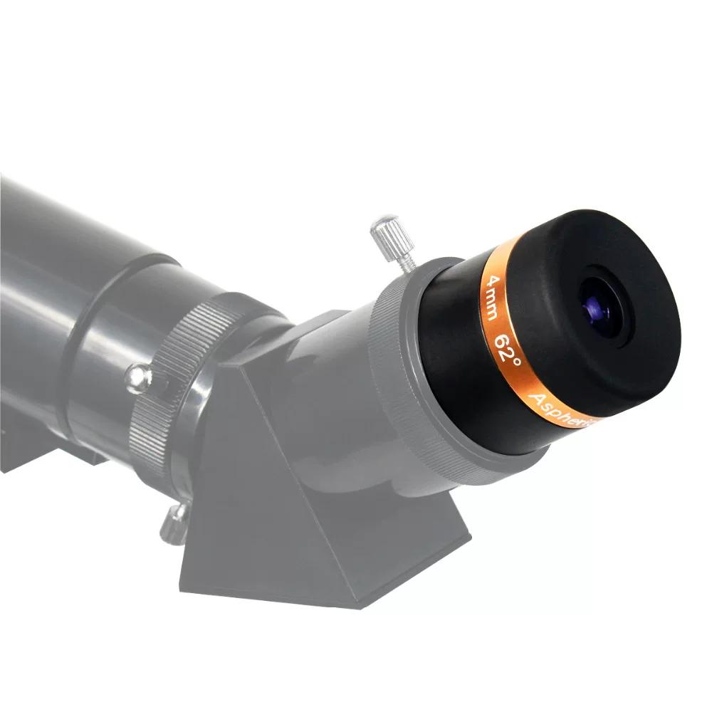 Celestron 62 ° Wide Angle HD High Power Aspherical Eyepiece 4/10/23mm Astronomical Telescope Accessories