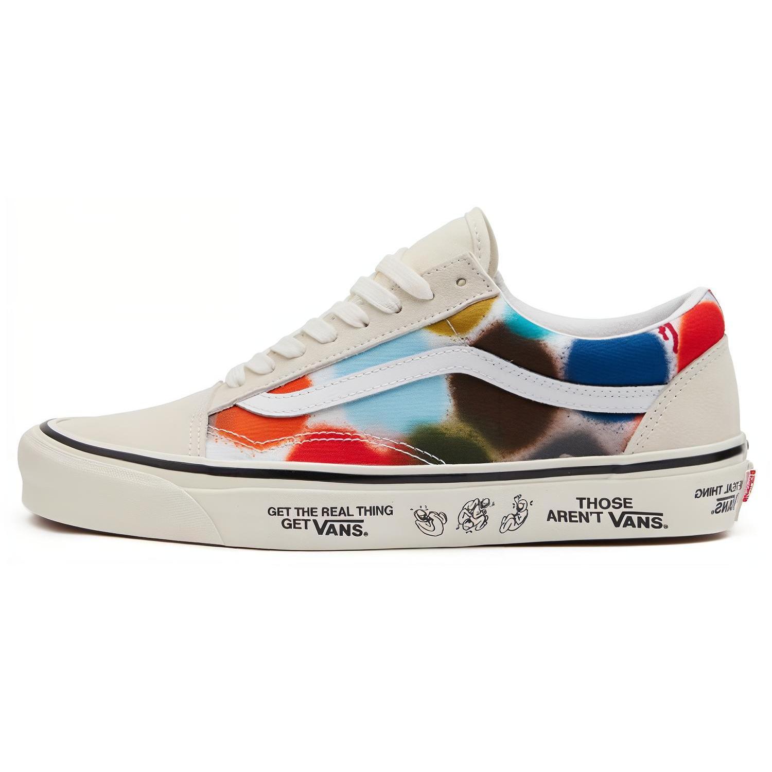 

Vans Old Skool Sneakers White/Red/Blue VN0A54F39XQ 38
