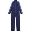 X Lotta Volkova Zip Front Slim Fit Jumpsuit Women Navy Blue GE5842