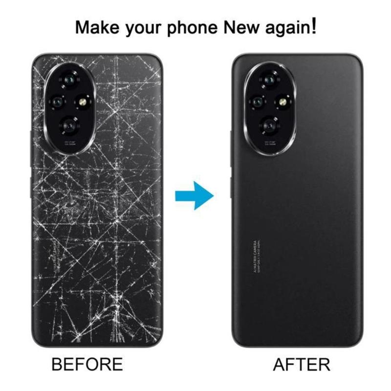 Replacement Back Cover Lightweight Design for 200 Easy DIY Installation Glass Phone Repair Part