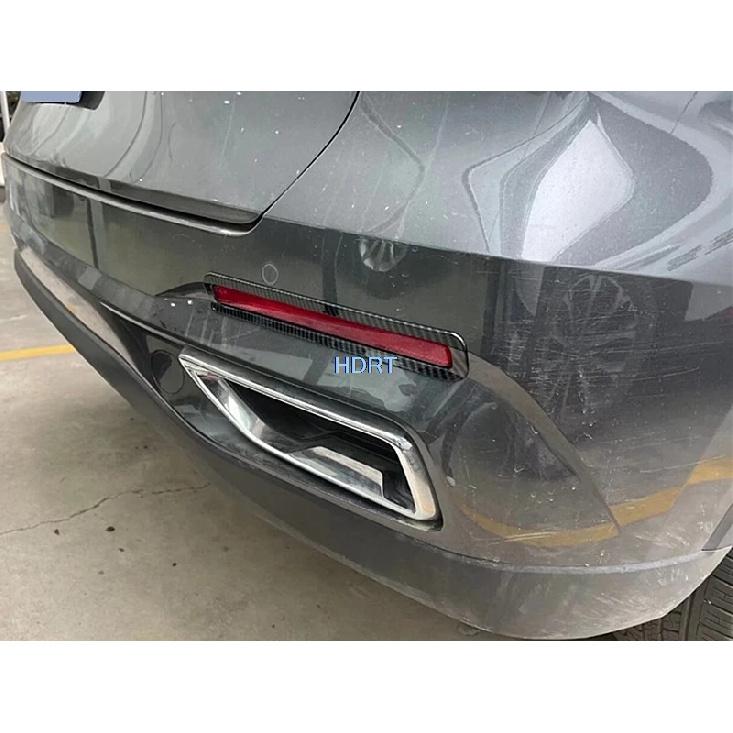 Car Styling Rear Fog Lamp Cover Light Frame For Changan CS55 Plus  + Protector Decoration Accessories Exterior Sticker Kit