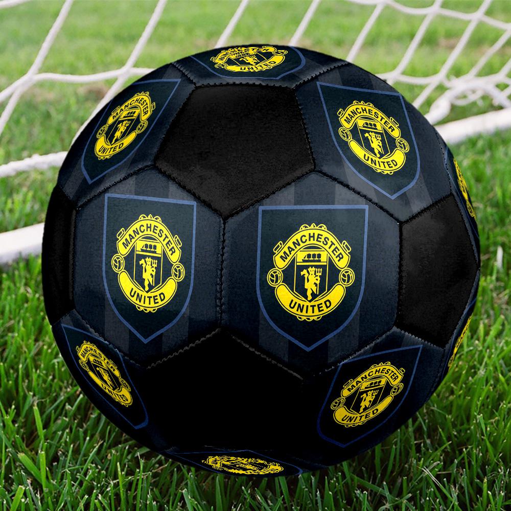 Manchester United2 Fußball Bunt Alle Altersgruppen Maschinengenäht PVC Wettkampfbereit Langlebig Hoher Rückprall.GRÖSSE5