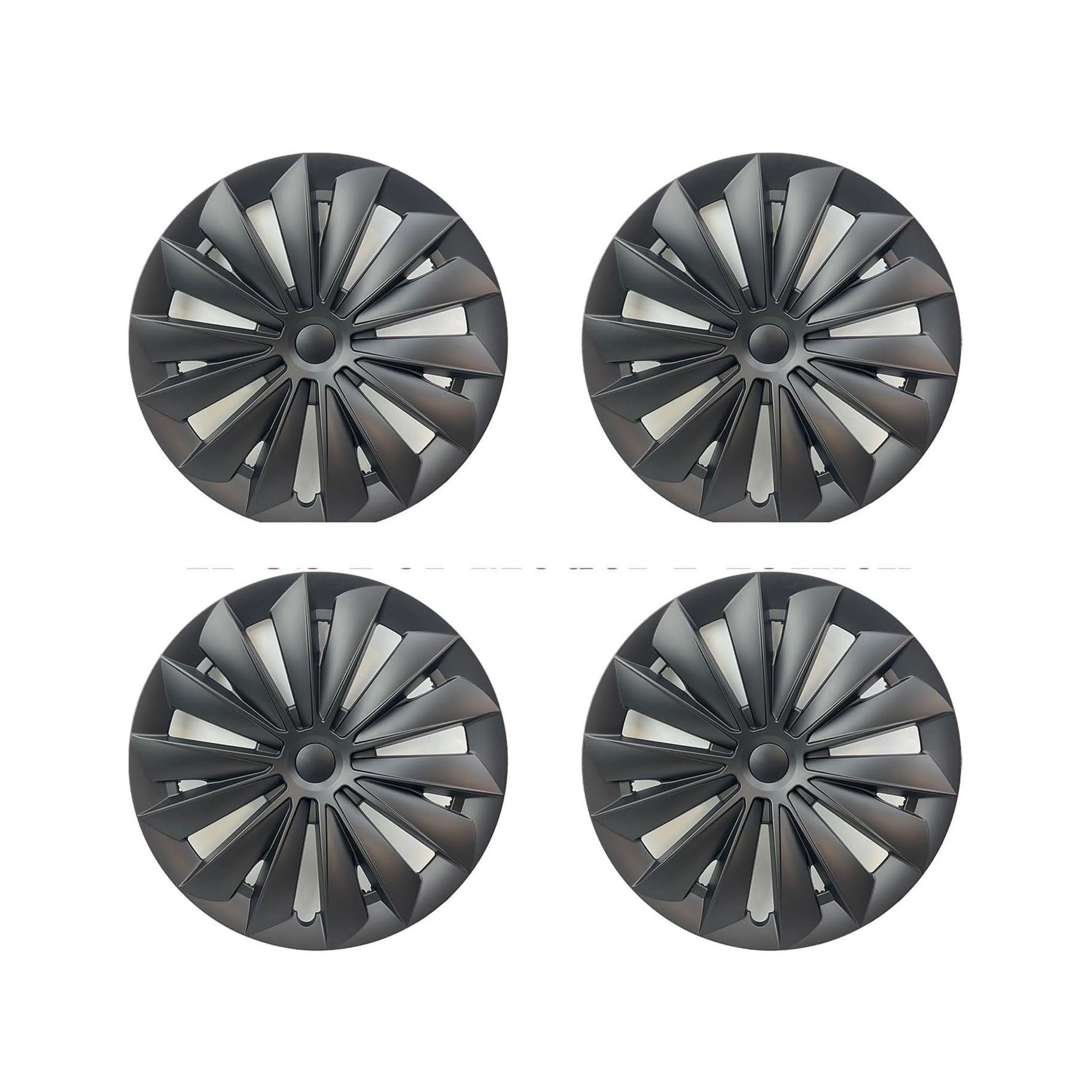 Gunmetal Gray 19  Blade-Style Wheel Cover for Tesla Model Y (2017-2024)