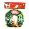 Christmas Designer  Wreath 4.5inch Diameter- (Green Pine, 4Pcs)