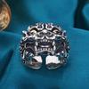 New Retro Pixiu Qilin Ring Men's Domineering Beast Open Ring