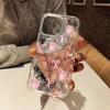 Cute Christmas Snow Aesthetic Gingerbread Man Clear Phone Case for Iphone 17 16 11 15 14 13 12 Pro Max XR XS 7 8 Plus SE2 Cover