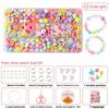 Children Bead Crafting Set Colorful Plastic Materials Handmade Accessories Gift