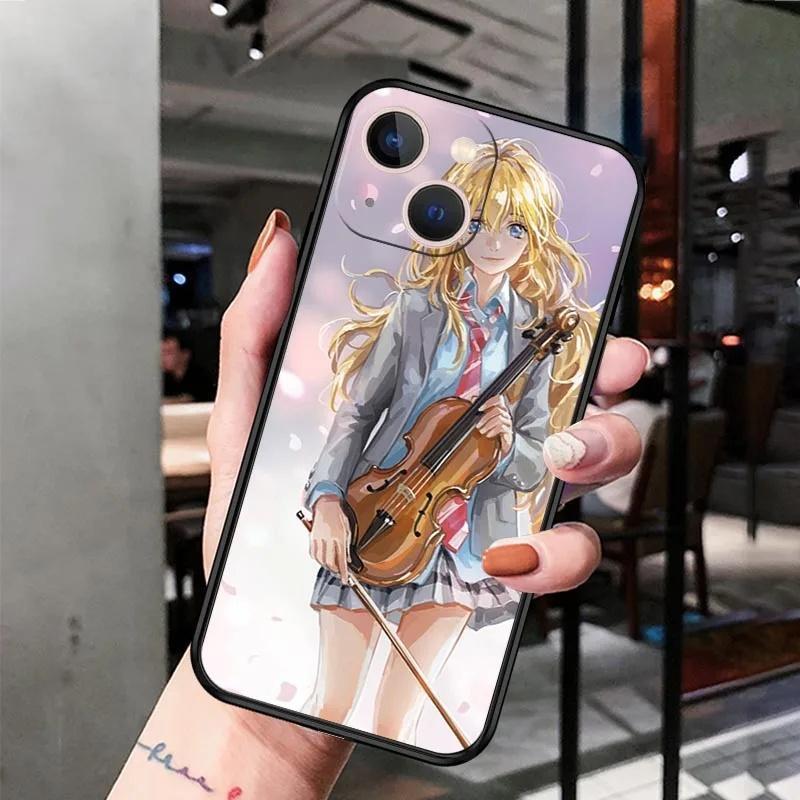 Apple IPhone15 Mini Handyhülle, Violinmädchen Cello Engel Handyhülle wird im Namen des Bildes gesendet.