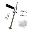 Inside Pipe Cutter for PVC Pipe Inside Pipe Cutter with Handle Stainless Steel Internal Pipe Cutter Tool Set Adjustable