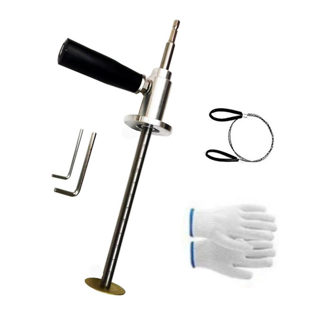 Inside Pipe Cutter for PVC Pipe Inside Pipe Cutter with Handle Stainless Steel Internal Pipe Cutter Tool Set Adjustable