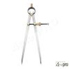 Straight Compass - WILMART - 180108 - 250 Mm - Steel - Spring-loaded