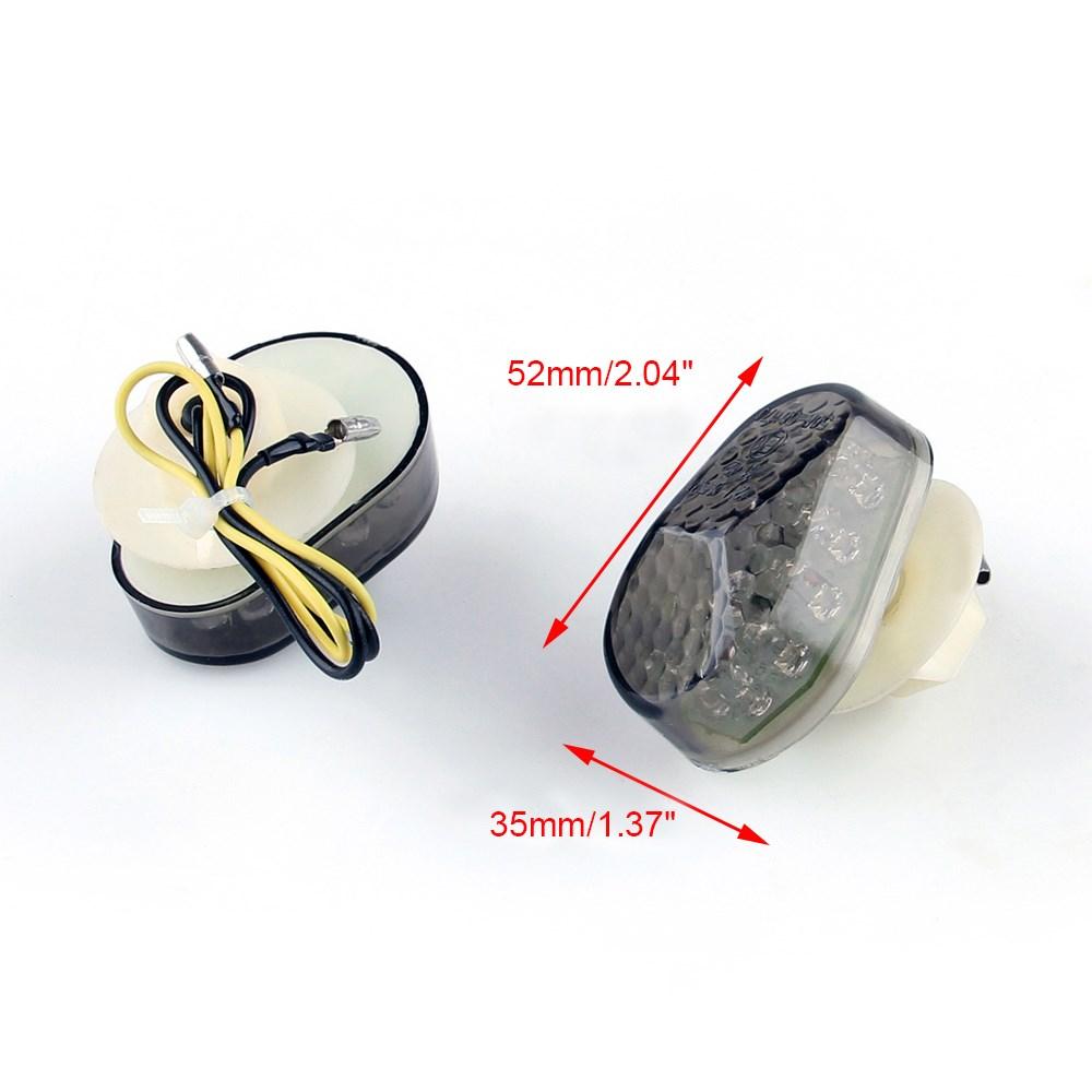 LED Turn Signals For Kawasaki ZX6R 98-2013 ZX10R 04-2013 ZX 7R 9R 12R ZZR600 S