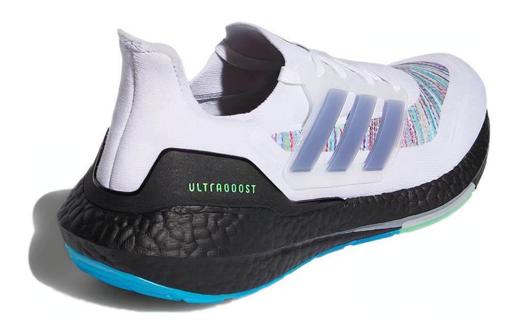 UltraBoost 21 Adidas 'White Screaming Green' GZ3194