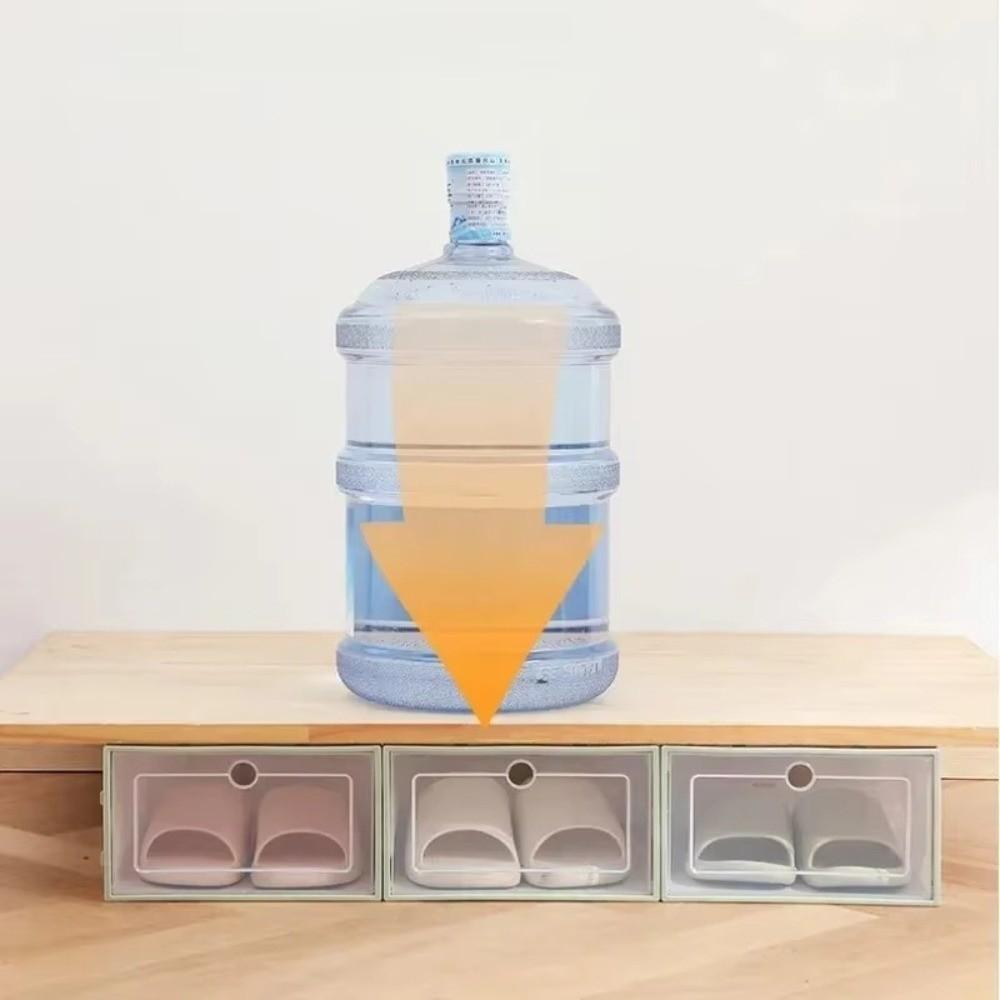 Transparent Shoe Cases Plastic Shoes Organizers New Sneaker Boxes  Household