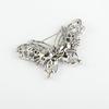 Fashion Crystal Butterfly Brooch Creative Hundred Matching Insect Pin Suit Sober and Fashionable Clothing Accessories Brooch Jewelry