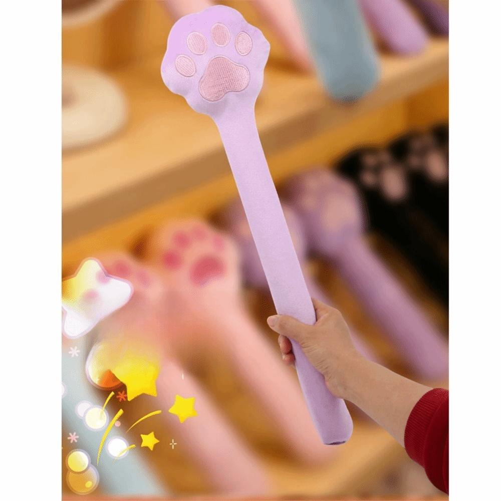 Elastic Meridian Slap Stick Soft Manual  Massage Tool Cat Claw Massage Hammer  Neck Relaxation