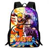 NARUTO Anime Kids Mochila Backpack,With Adjustable Shoulder Strap & Front Pocket,Lightweight & Durable,for Boys & Girls Age 5-10