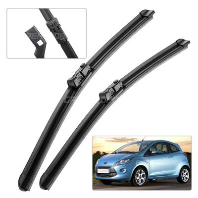 Pro Ford KA MK2 2009-2015 2010 2011 2012 2013 2014 Stěrače Přední Stěrače Čelní Sklo Okno Kartáč 24"+14"