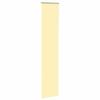 VidaXL Blackout Roller Blind Yellow Fabric Width 50.7 Cm, Day and Night Blind, Kitchen Blind, Roller Blind 4012107