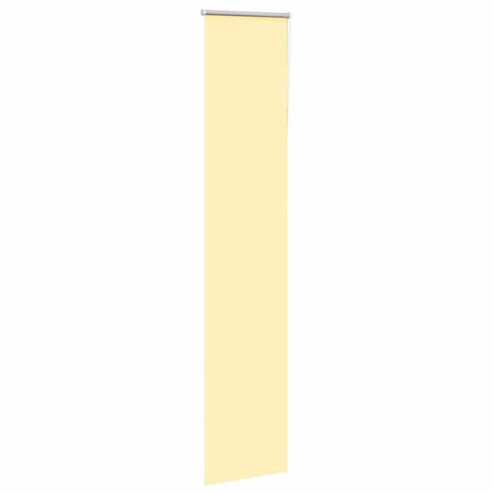 VidaXL Blackout Roller Blind Yellow Fabric Width 50.7 Cm, Day and Night Blind, Kitchen Blind, Roller Blind 4012107